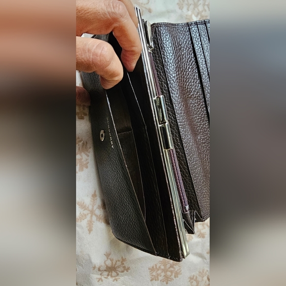 Authentic Burberry Brown Long Wallet - Picture 5 of 8